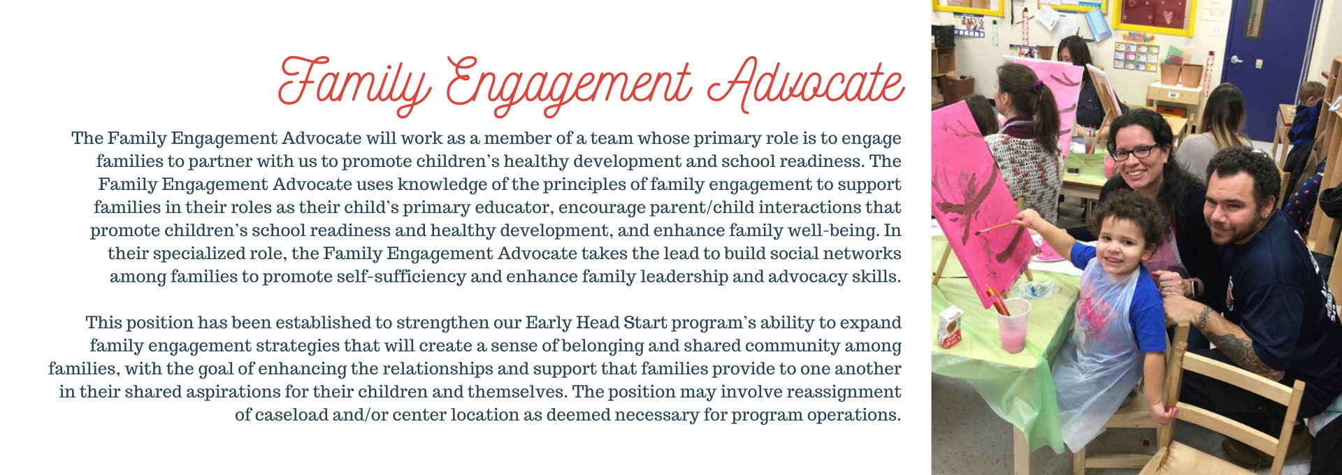family engagement advocate